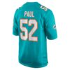 patrick paul miami dolphins nike game jersey aqua clowdercats jfhhe.jpg
