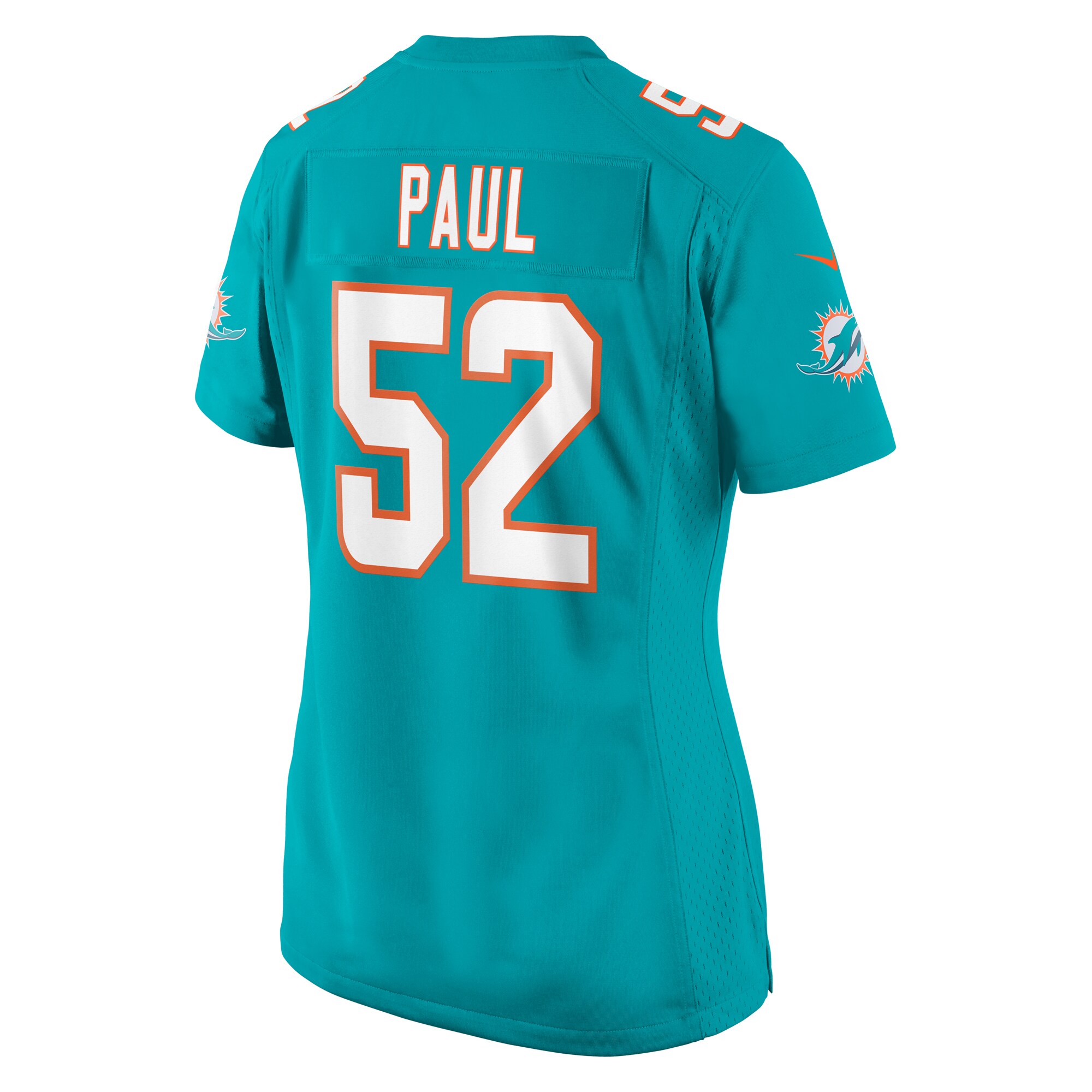 patrick paul miami dolphins nike womens game jersey aqua clowdercats chav4.jpg