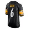 patrick queen pittsburgh steelers nike game jersey black clowdercats kkyu6.jpg