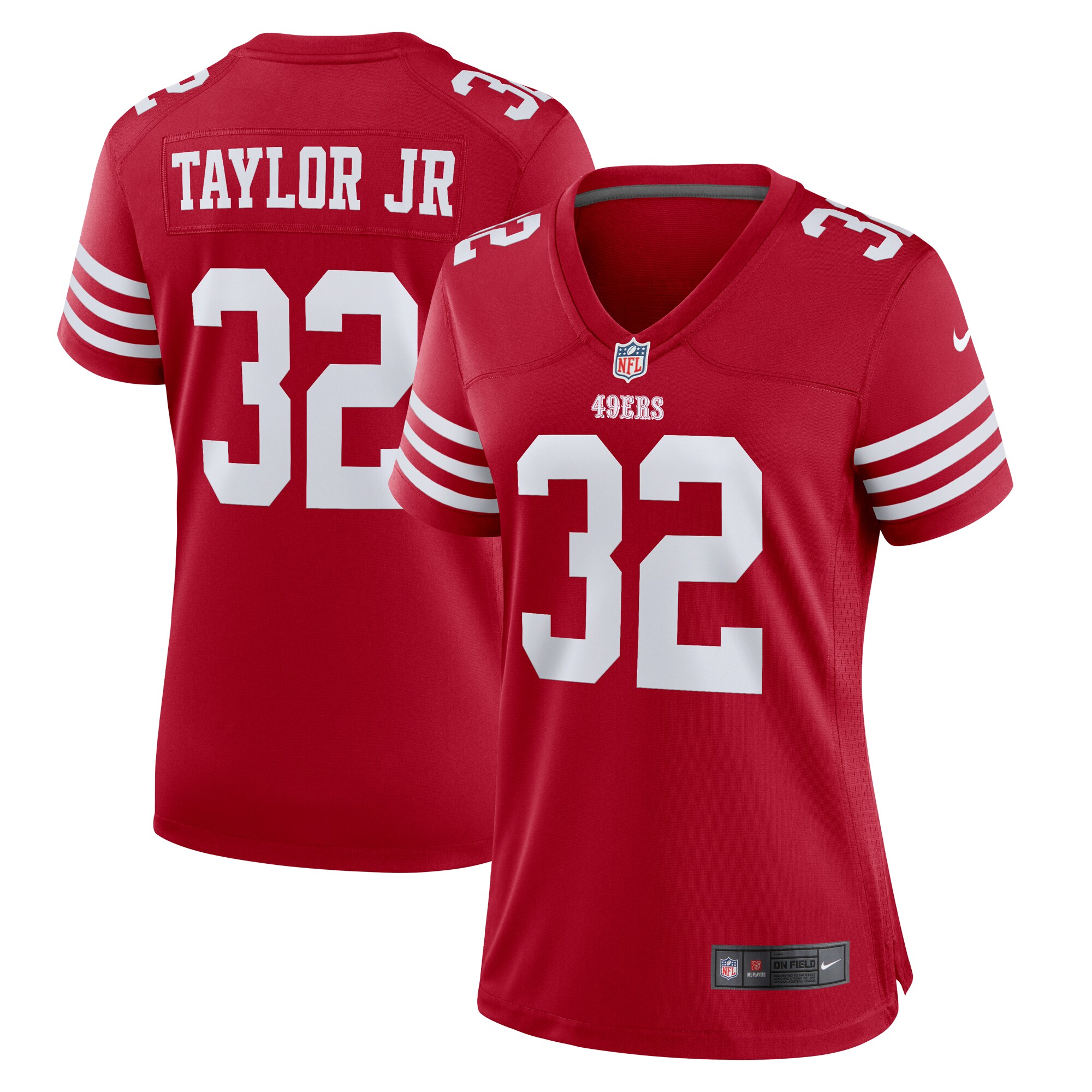 patrick taylor jr san francisco 49ers nike womens team game jersey scarlet clowdercats tvslx.jpg