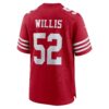 patrick willis san francisco 49ers nike retired player game jersey scarlet clowdercats kcdkl.jpg