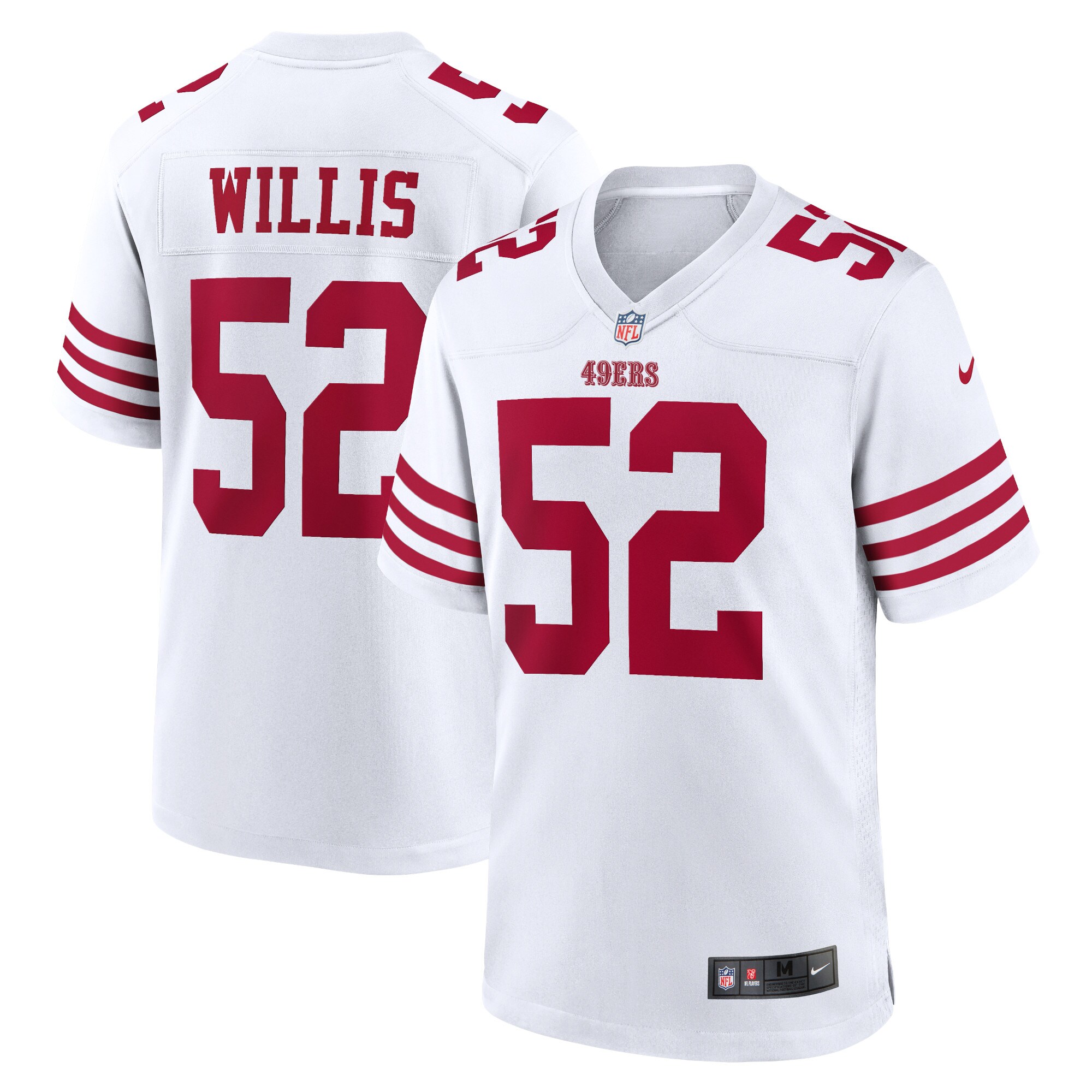 patrick willis san francisco 49ers nike retired player game jersey white clowdercats 5nv4v.jpg