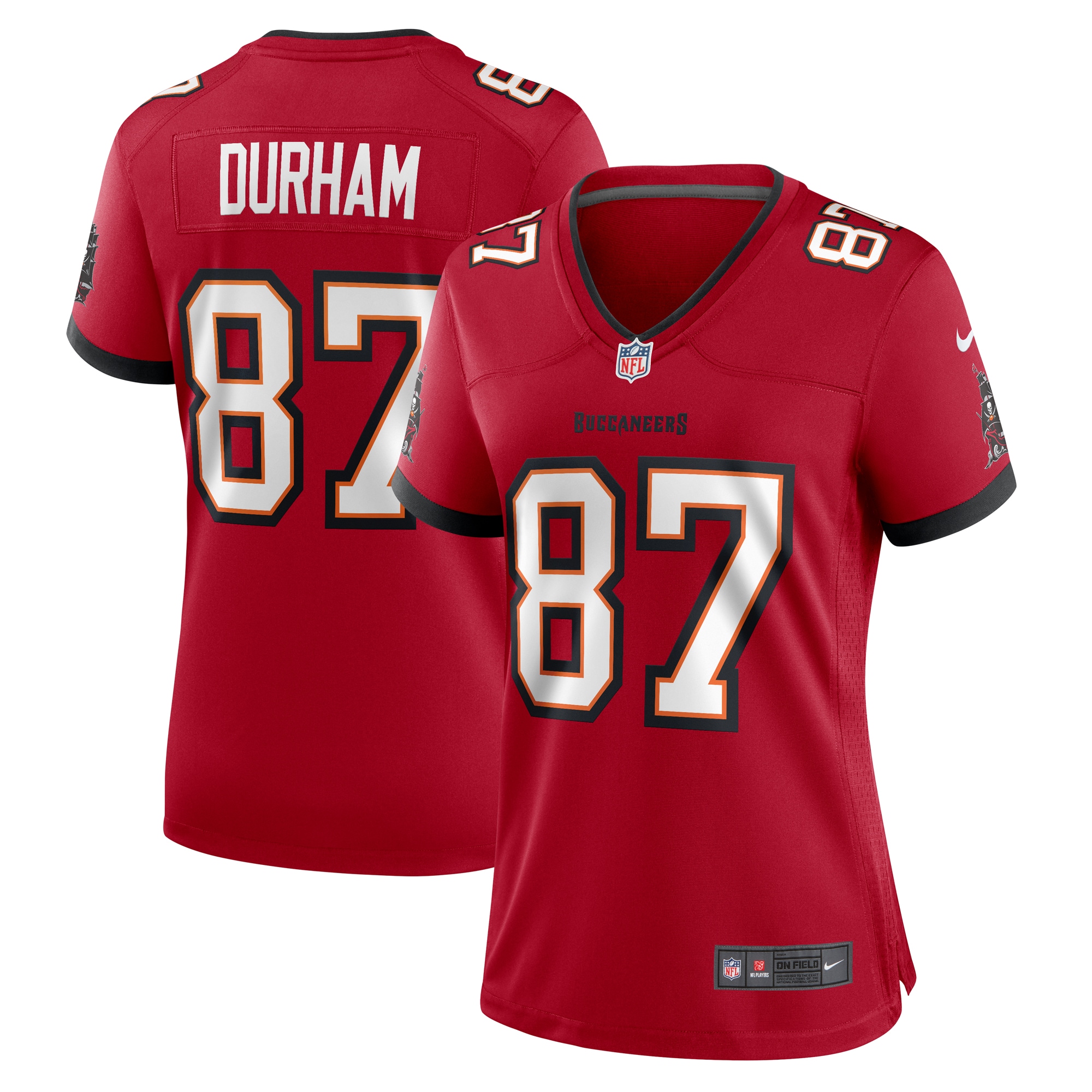 payne durham tampa bay buccaneers nike womens game jersey red clowdercats nqkpe.jpg