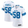 penei sewell detroit lions nike game jersey white clowdercats dwq94.jpg