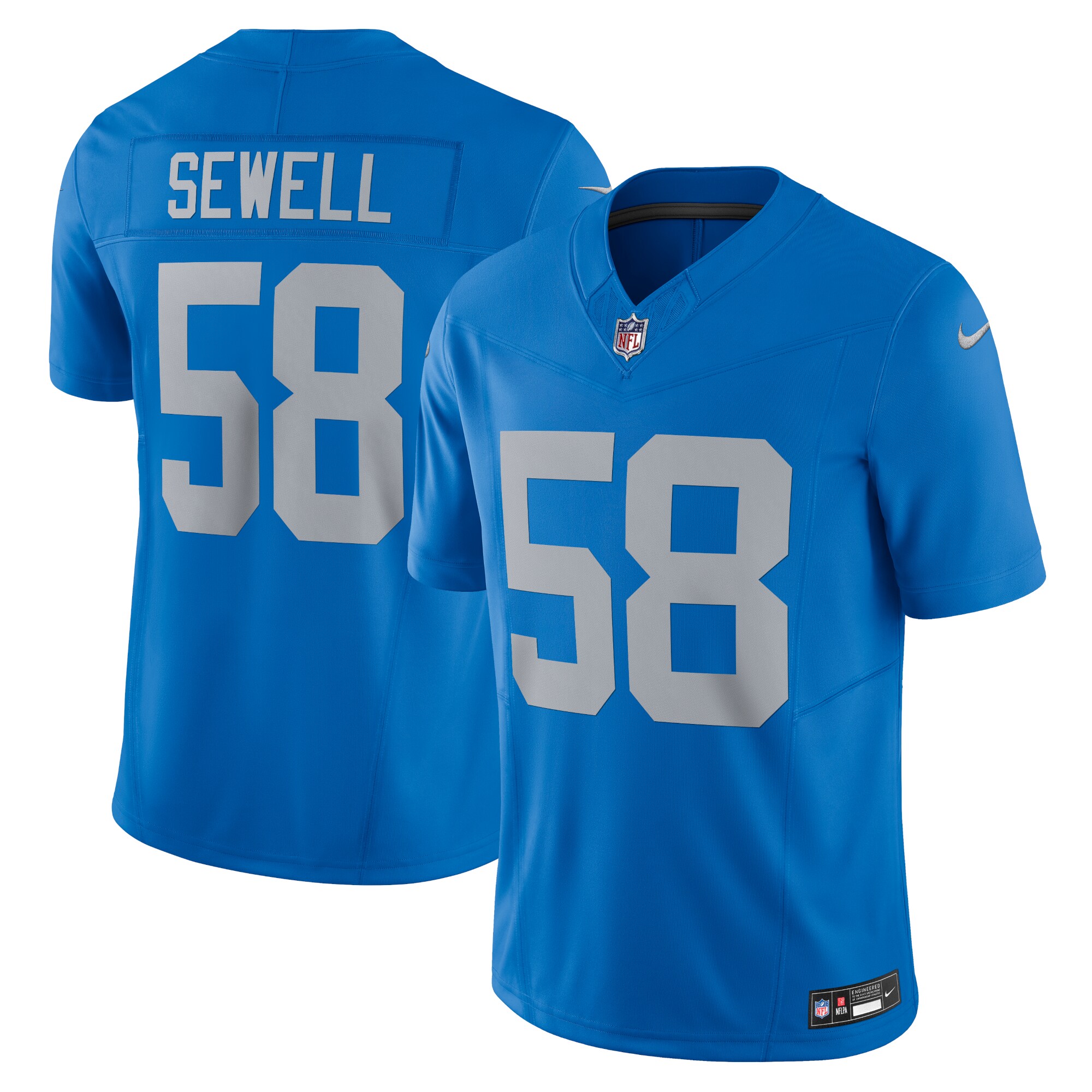 penei sewell detroit lions nike vapor fuse alternate limited jersey blue clowdercats ugh0v.jpg