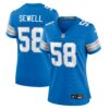 penei sewell detroit lions nike womens game jersey blue clowdercats dnrwq.jpg