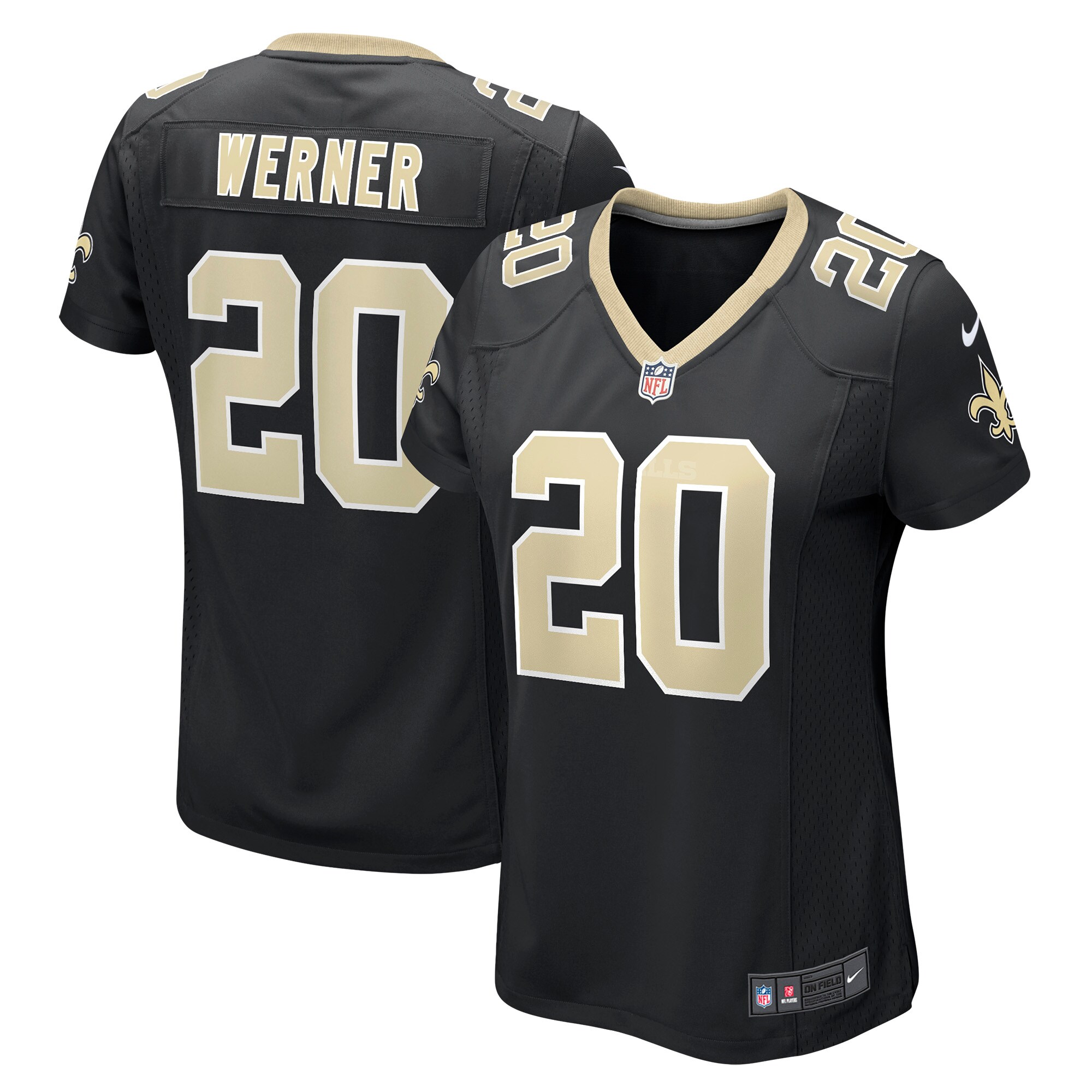 pete werner new orleans saints nike womens game jersey black clowdercats zm6sl.jpg