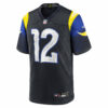 puka nacua los angeles rams nike 2025 rivalries collection game jersey midnight blue clowdercats x40pp.jpg