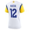 puka nacua los angeles rams nike womens game player jersey white clowdercats hq94r.jpg