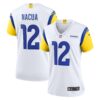 puka nacua los angeles rams nike womens game player jersey white clowdercats vr3wr.jpg