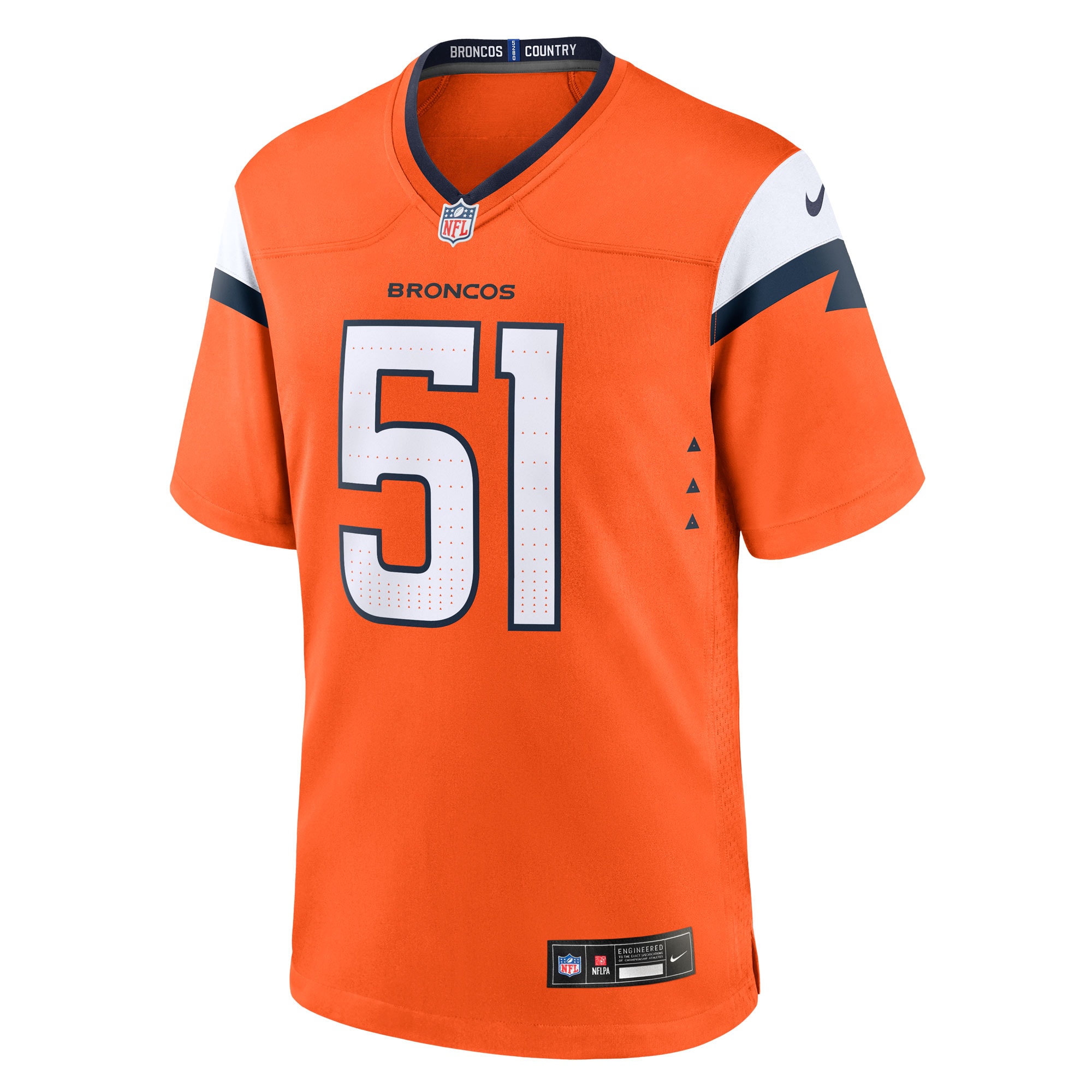 que robinson denver broncos nike team game jersey orange clowdercats u5hjg.jpg