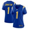 quentin johnston los angeles chargers nike womens alternate game jersey royal clowdercats 07jca.jpg