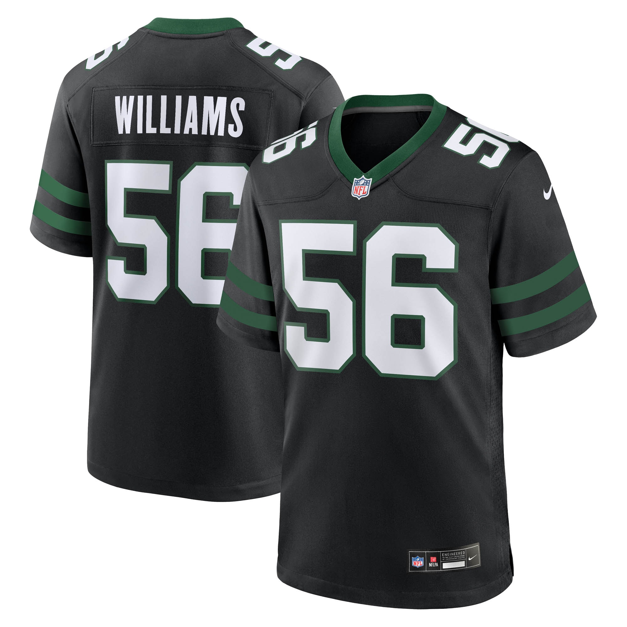 quincy williams new york jets nike alternate game jersey legacy black clowdercats w5mwn.jpg