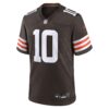 quinshon judkins cleveland browns nike 2025 nfl draft game jersey brown clowdercats u1gl0.jpg
