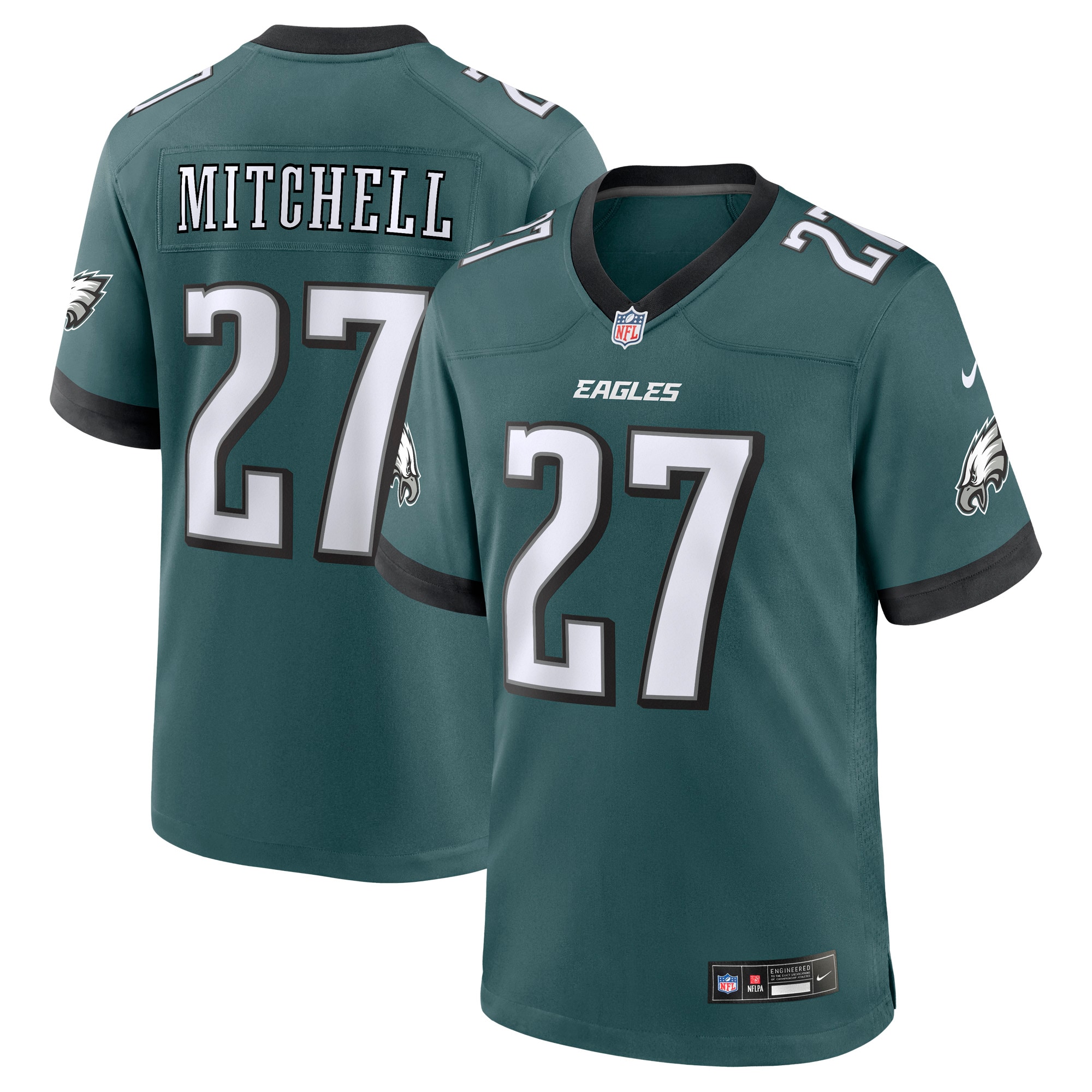 quinyon mitchell philadelphia eagles nike player game jersey midnight green clowdercats yptwh.jpg
