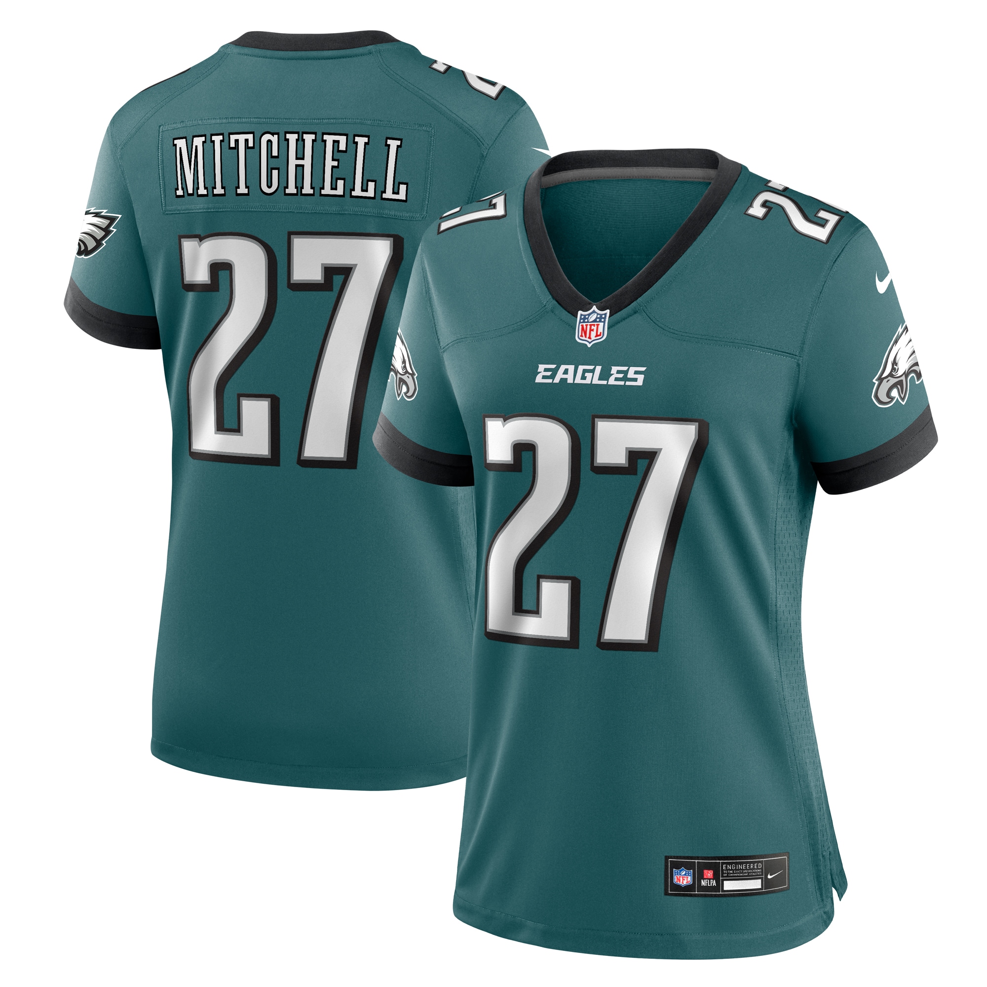 quinyon mitchell philadelphia eagles nike womens team game jersey midnight green clowdercats 6bo94.jpg