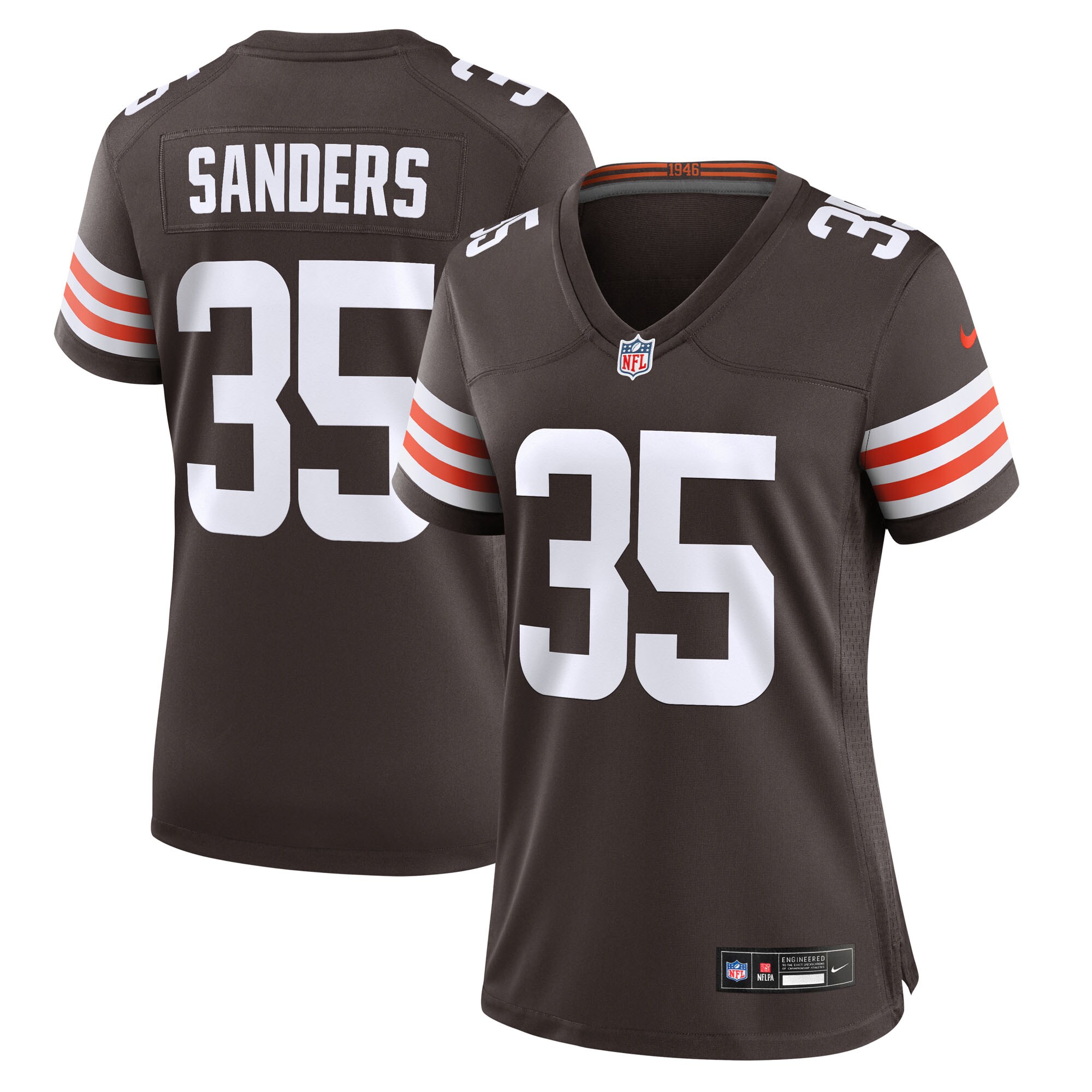 raheim sanders cleveland browns nike womens team game jersey brown clowdercats slfra.jpg