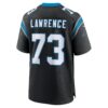 rashard lawrence carolina panthers nike game jersey black clowdercats dfkpe.jpg