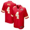 rashee rice kansas city chiefs nike game jersey red clowdercats ztdqu.jpg