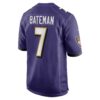 rashod bateman baltimore ravens nike game player jersey purple clowdercats 2v5yf.jpg
