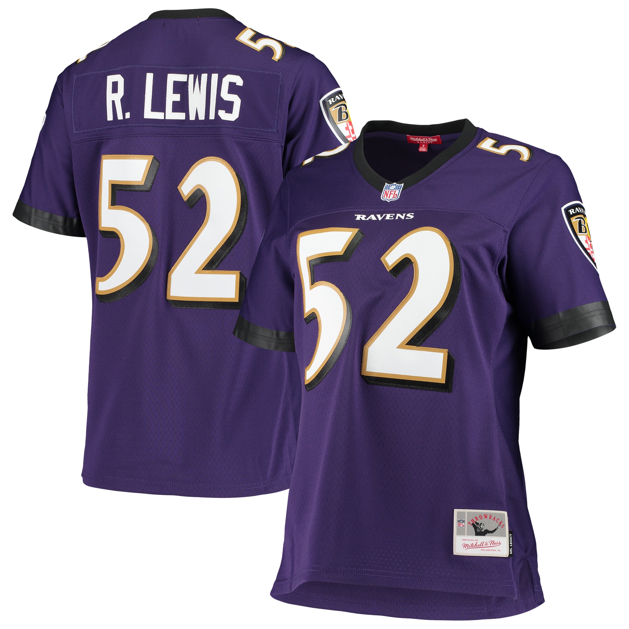 ray lewis baltimore ravens mitchell ness womens legacy replica team jersey purple clowdercats 22dbi.jpg