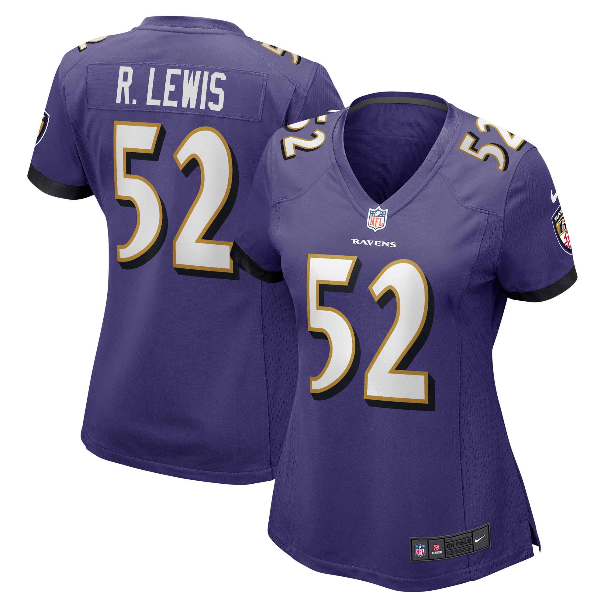 ray lewis baltimore ravens nike womens retired player jersey purple clowdercats pncye.jpg
