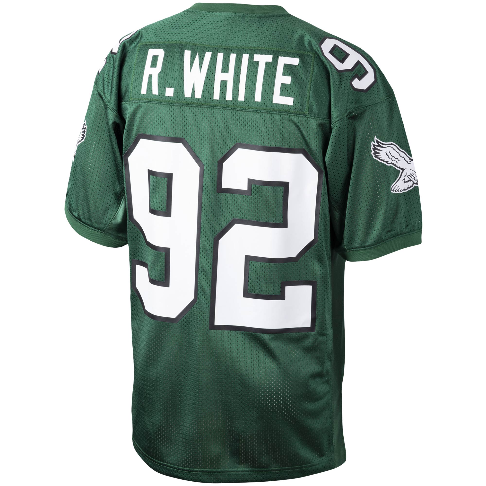 reggie white philadelphia eagles mitchell ness authentic throwback retired player jersey green clowdercats culuy.jpg