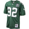 reggie white philadelphia eagles mitchell ness authentic throwback retired player jersey green clowdercats fu50f.jpg