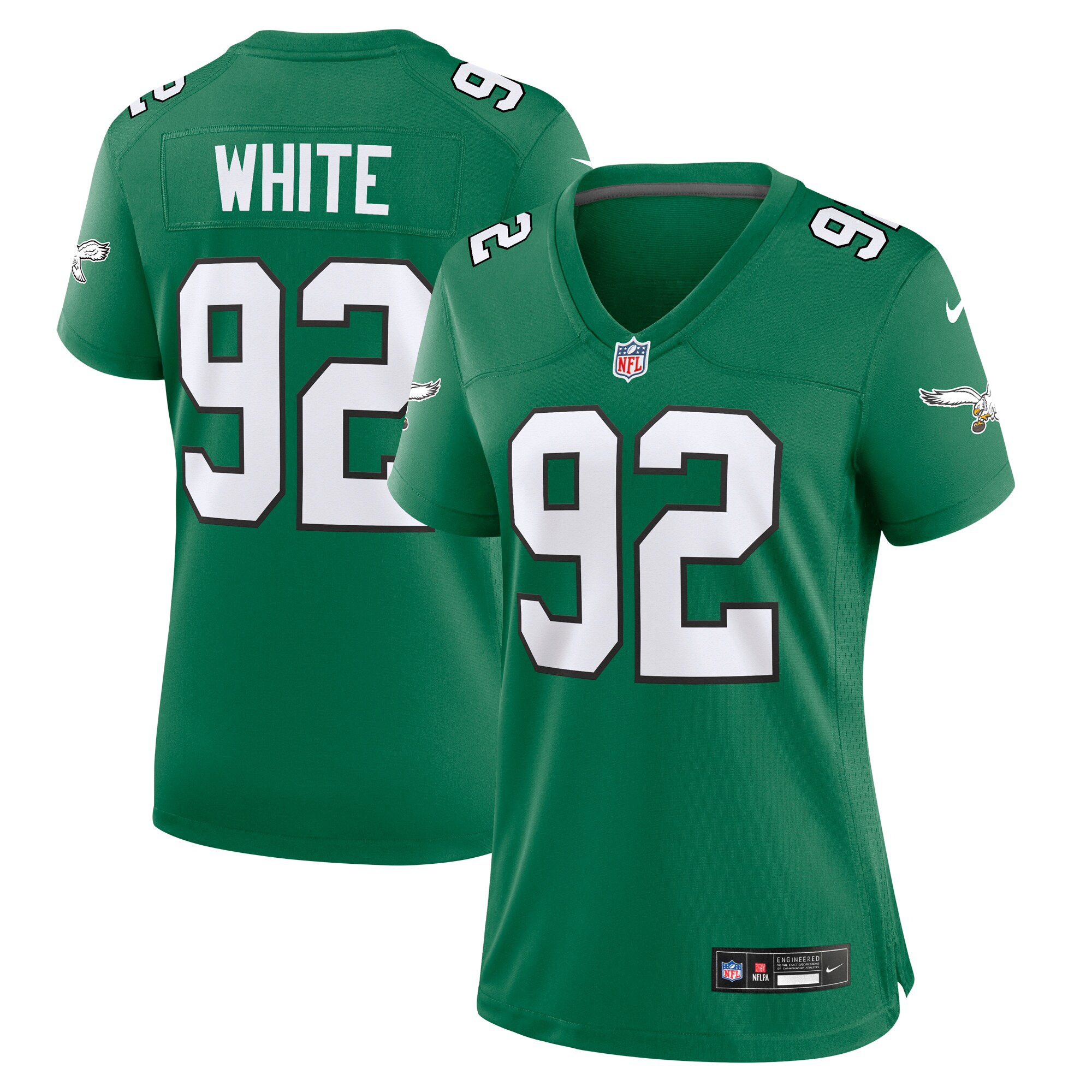 reggie white philadelphia eagles nike womens alternate game jersey kelly green clowdercats fbrbf.jpg