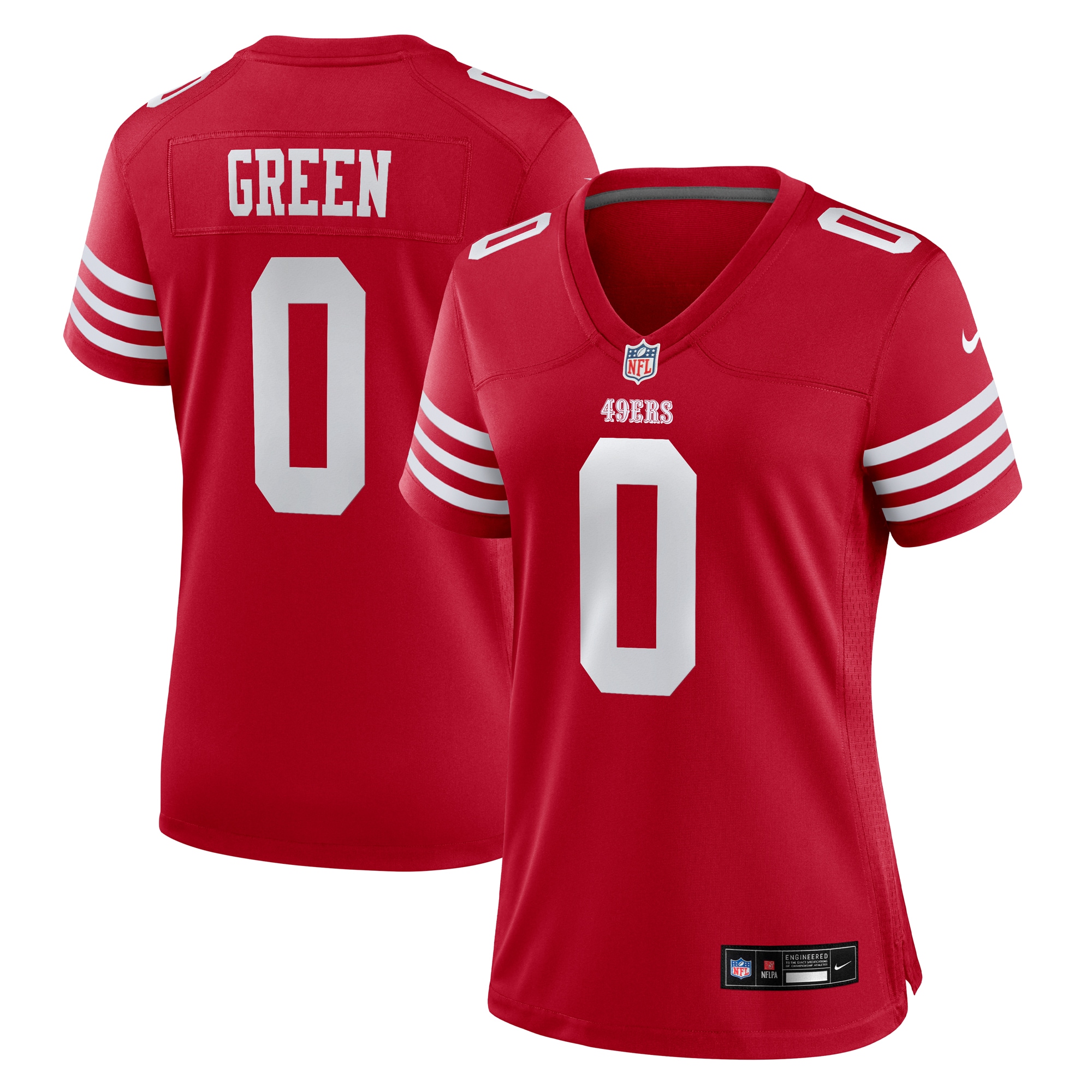 renardo green san francisco 49ers nike womens team game jersey scarlet clowdercats vkstf.jpg