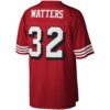 ricky watters san francisco 49ers mitchell ness legacy replica jersey scarlet clowdercats zlpgb.jpg