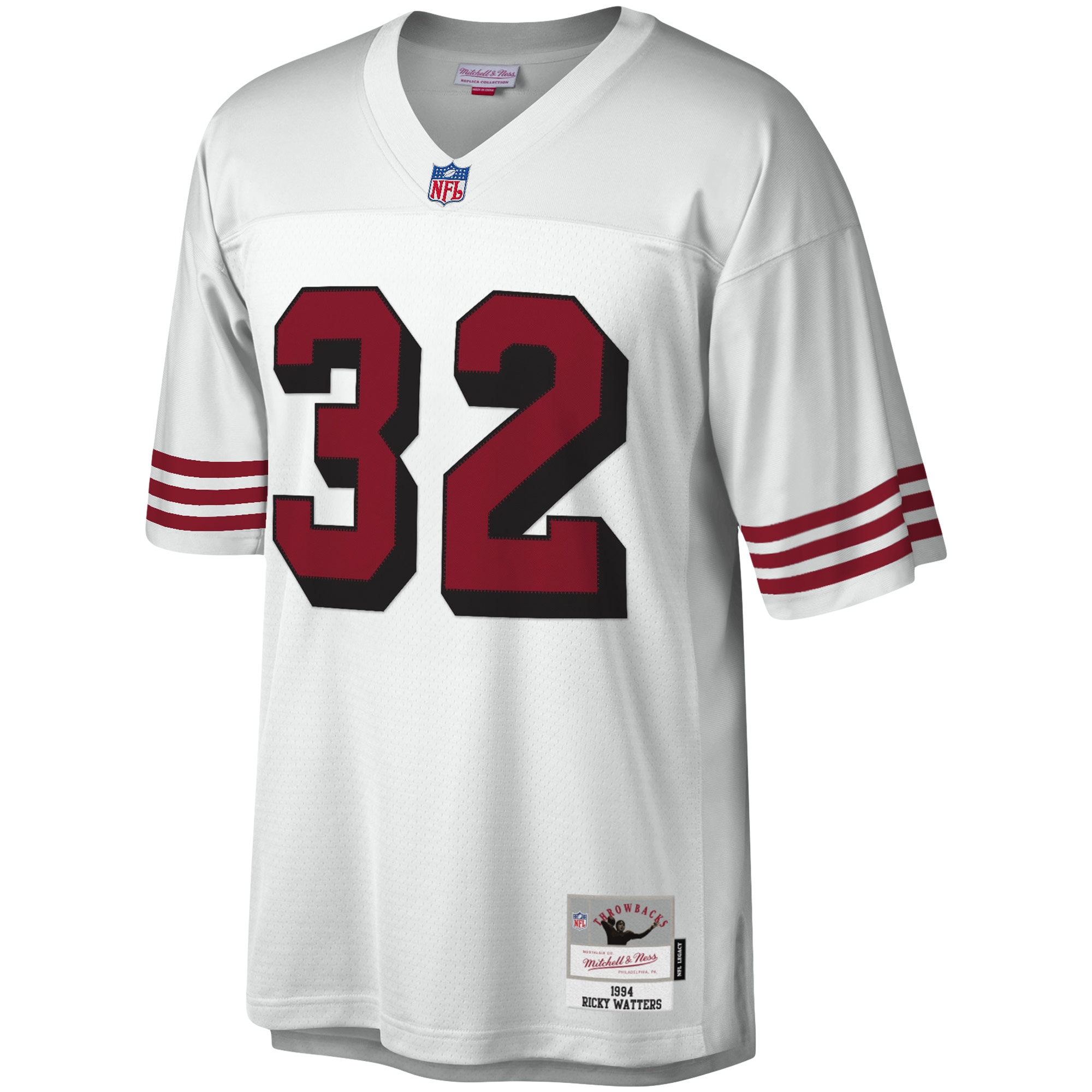 ricky watters san francisco 49ers mitchell ness legacy replica jersey white clowdercats lpor0.jpg