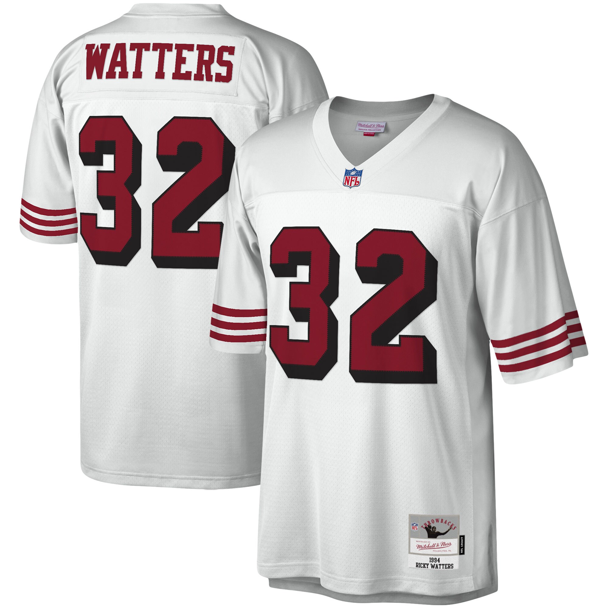 ricky watters san francisco 49ers mitchell ness legacy replica jersey white clowdercats vkq1d.jpg