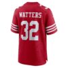 ricky watters san francisco 49ers nike retired player game jersey scarlet clowdercats a72sh.jpg