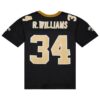ricky williams new orleans saints mitchell ness 1999 legacy replica jersey black clowdercats 3ipqa.jpg