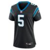 rico dowdle carolina panthers nike womens team game jersey black clowdercats nuojw.jpg