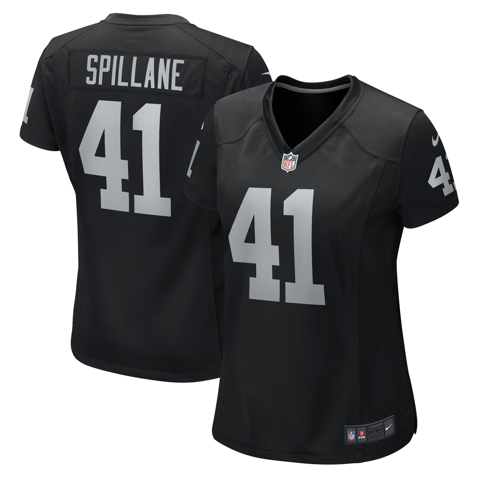 robert spillane las vegas raiders nike womens game player jersey black clowdercats 9racj.jpg