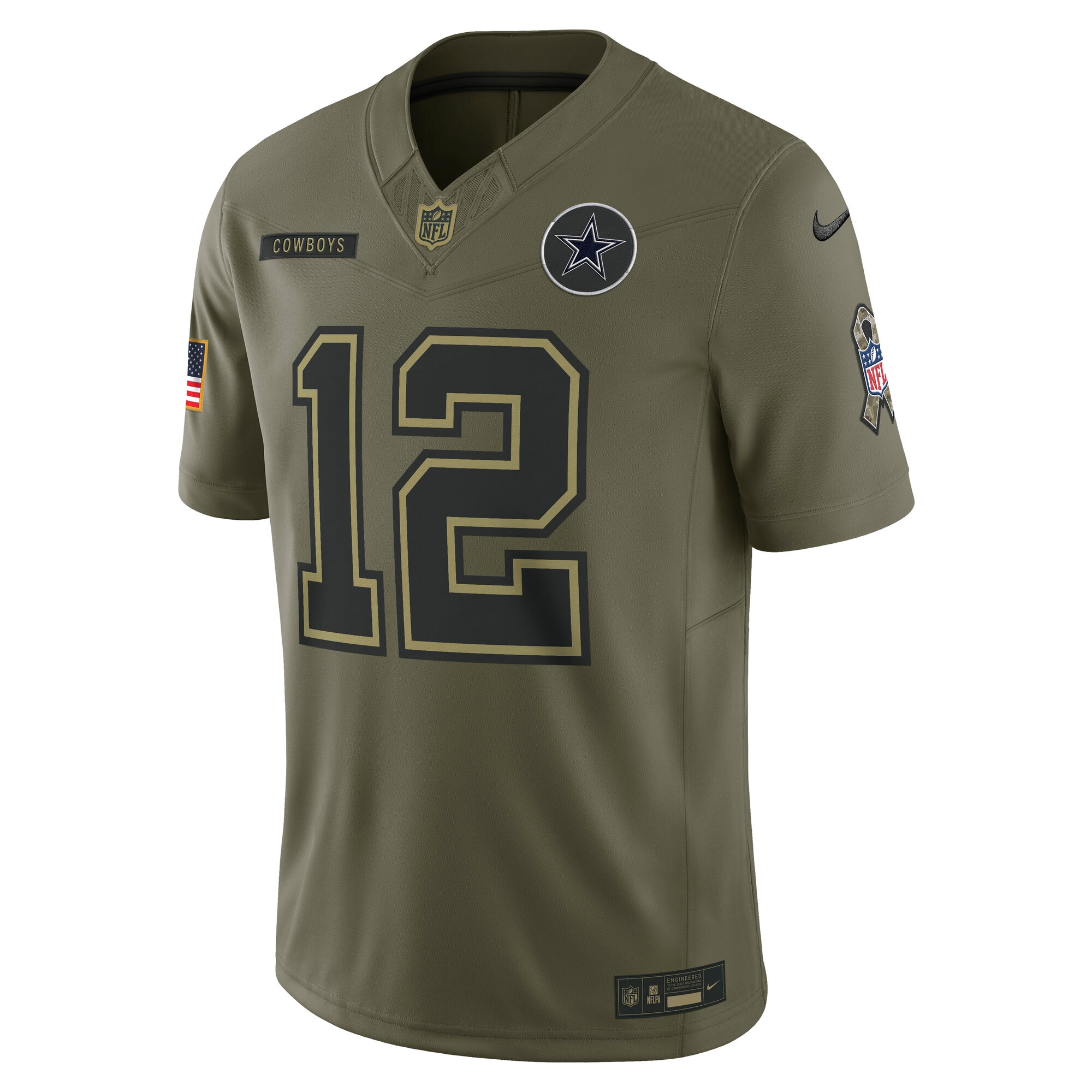 roger staubach dallas cowboys nike 2025 salute to service retired limited jersey olive clowdercats ijjwv.jpg