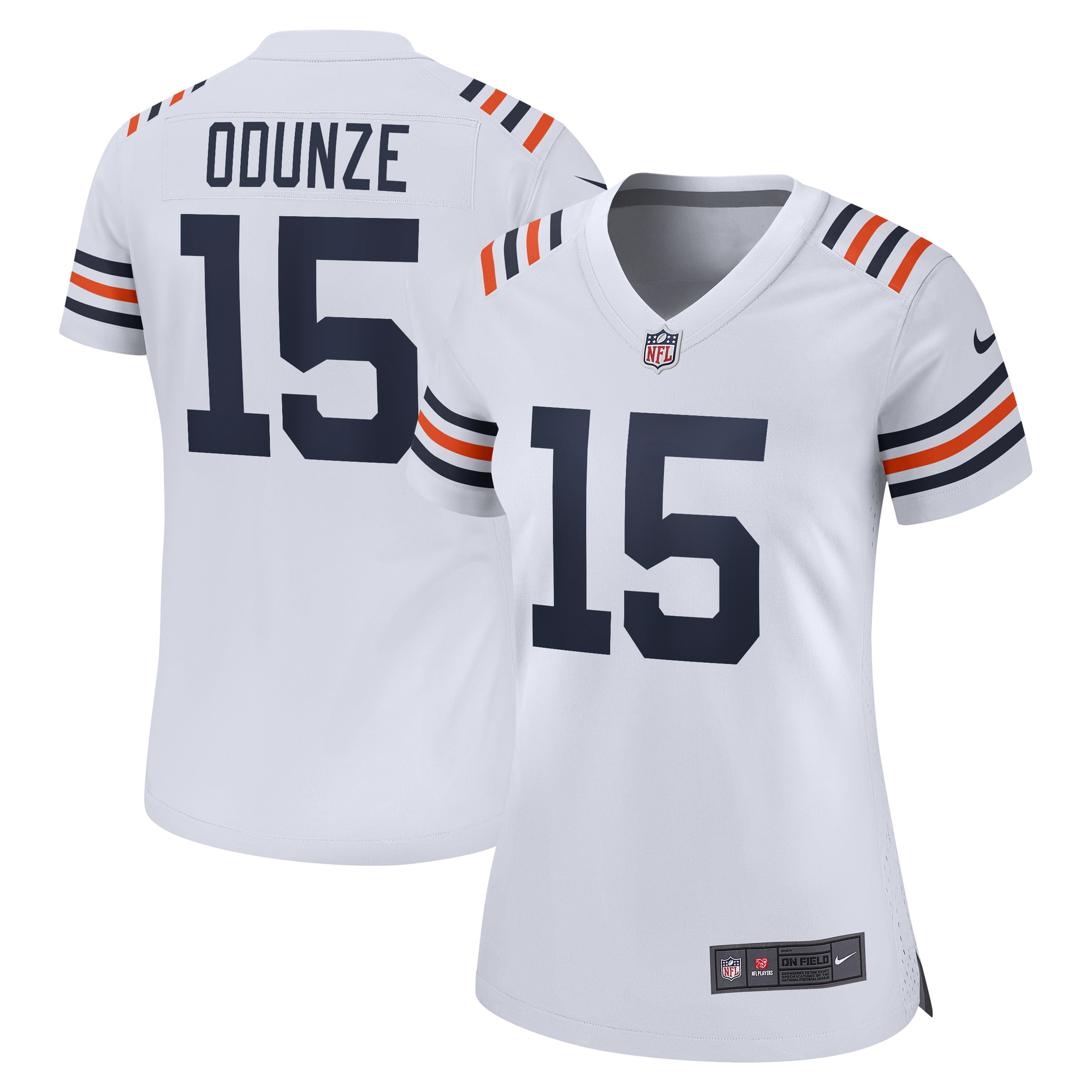 rome odunze chicago bears nike womens alternate game jersey white clowdercats 06vxp.jpg