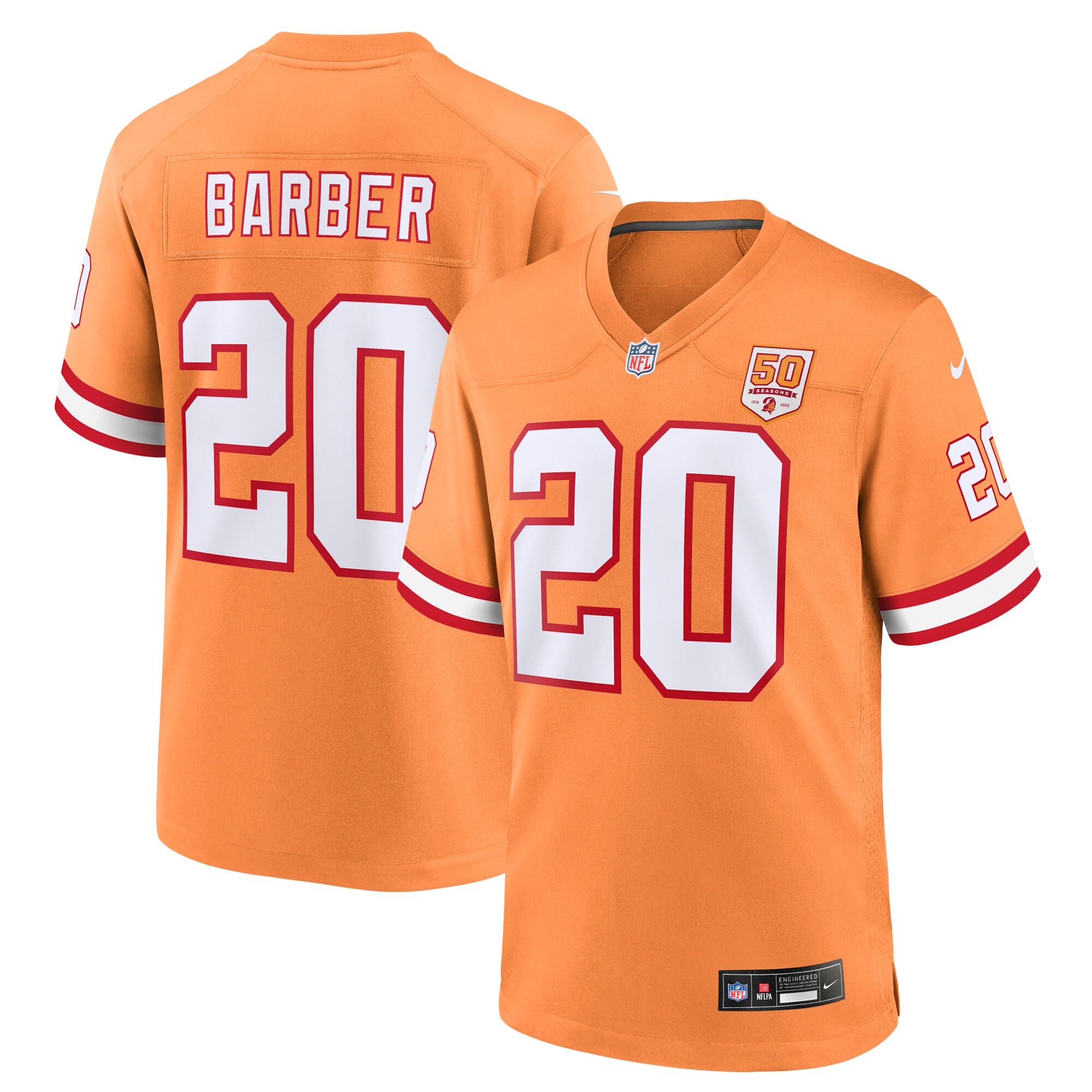ronde barber tampa bay buccaneers nike 50th season game jersey creamsicle clowdercats zha0d.jpg