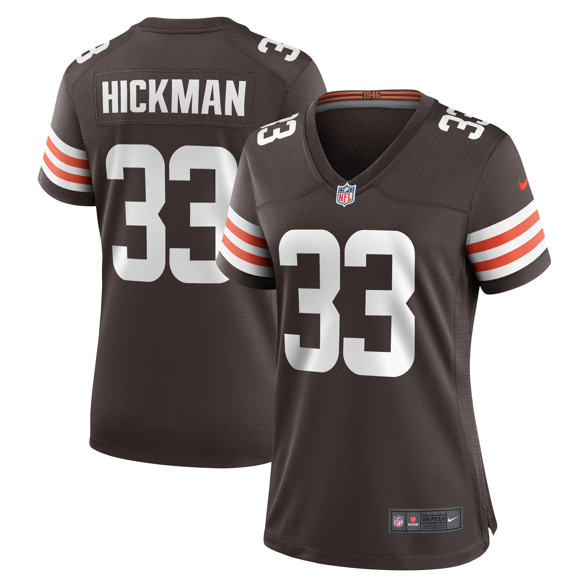 ronnie hickman cleveland browns nike womens team game jersey brown clowdercats 2fe9e.jpg