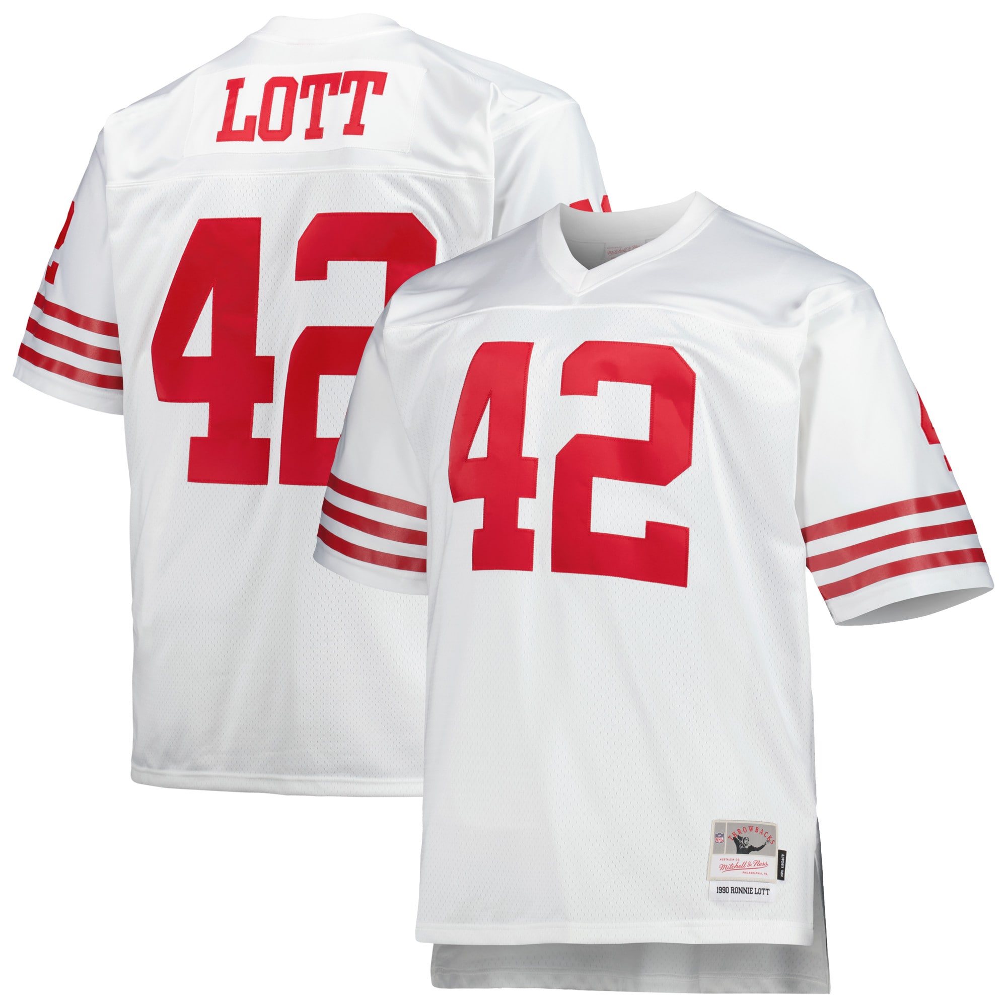 ronnie lott san francisco 49ers mitchell ness big tall 1990 retired player replica jersey white clowdercats awtb3.jpg