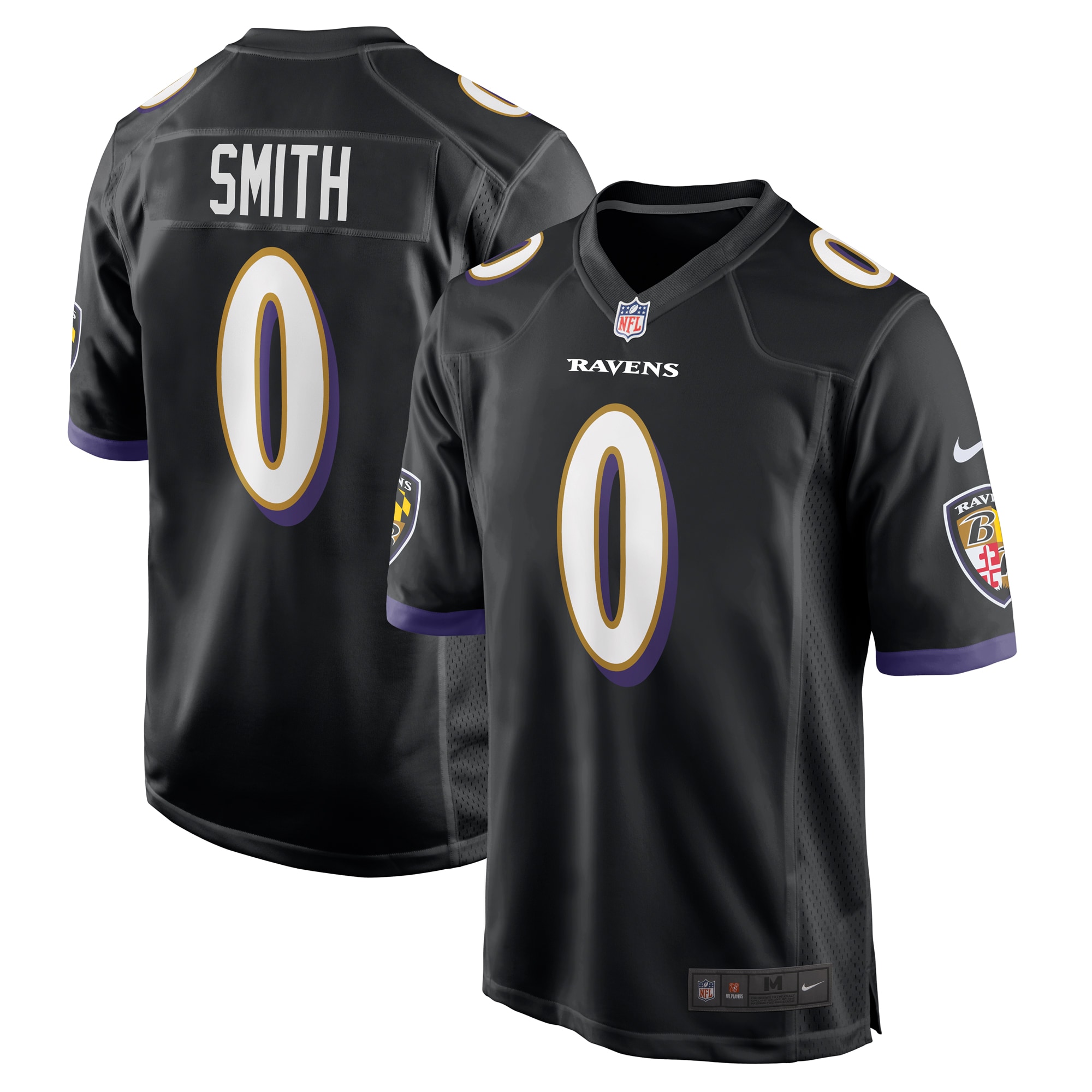 roquan smith baltimore ravens nike alternate game jersey black clowdercats gywih.jpg
