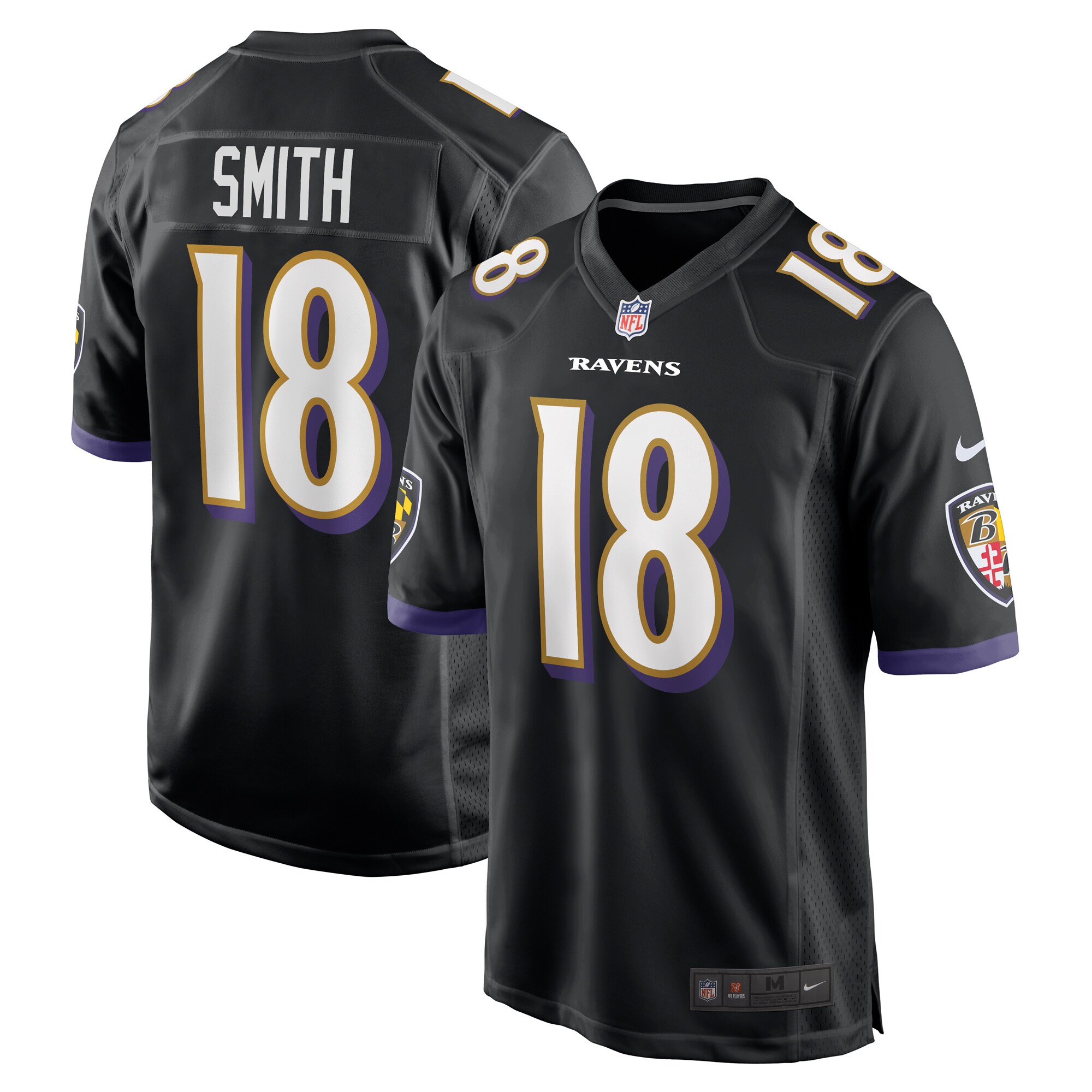 roquan smith baltimore ravens nike alternate game jersey black clowdercats i8kfb.jpg