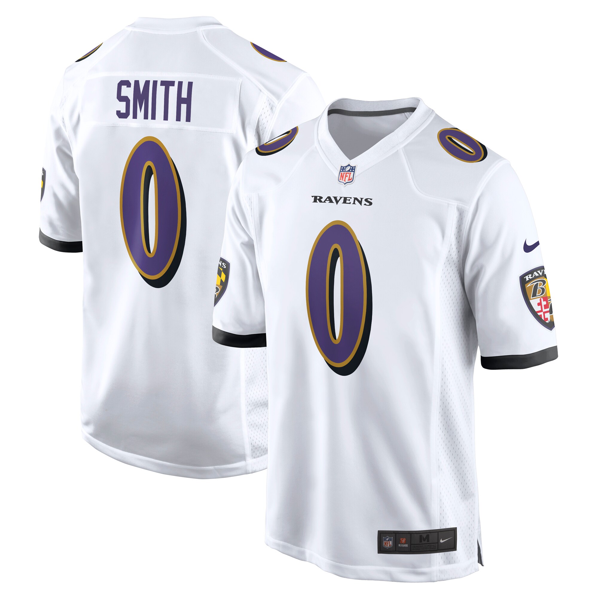 roquan smith baltimore ravens nike game jersey white clowdercats mapvb.jpg
