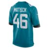 ross matiscik jacksonville jaguars nike game jersey teal clowdercats x6zds.jpg