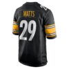 ryan watts pittsburgh steelers nike game jersey black clowdercats axisp.jpg