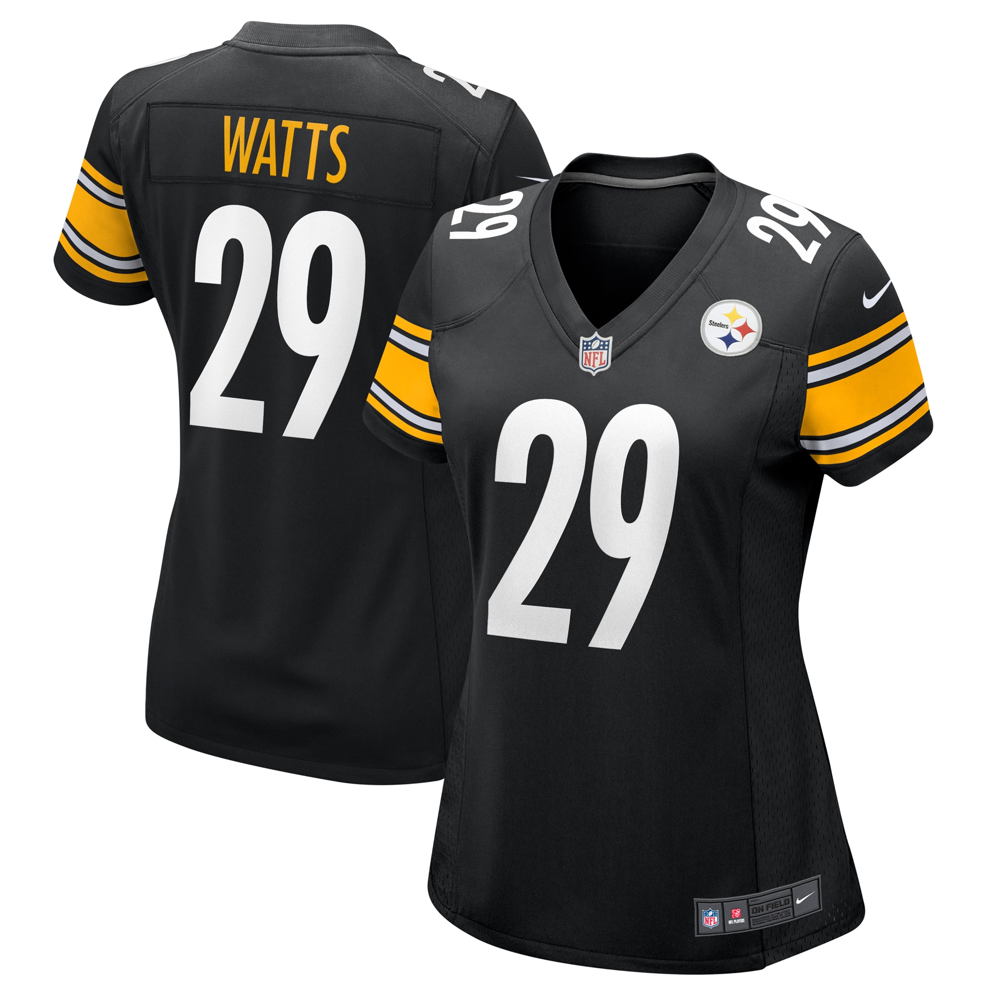 ryan watts pittsburgh steelers nike womens team game jersey black clowdercats 0uw0f.jpg