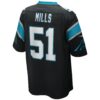 sam mills carolina panthers nike game retired player jersey black clowdercats jce13.jpg