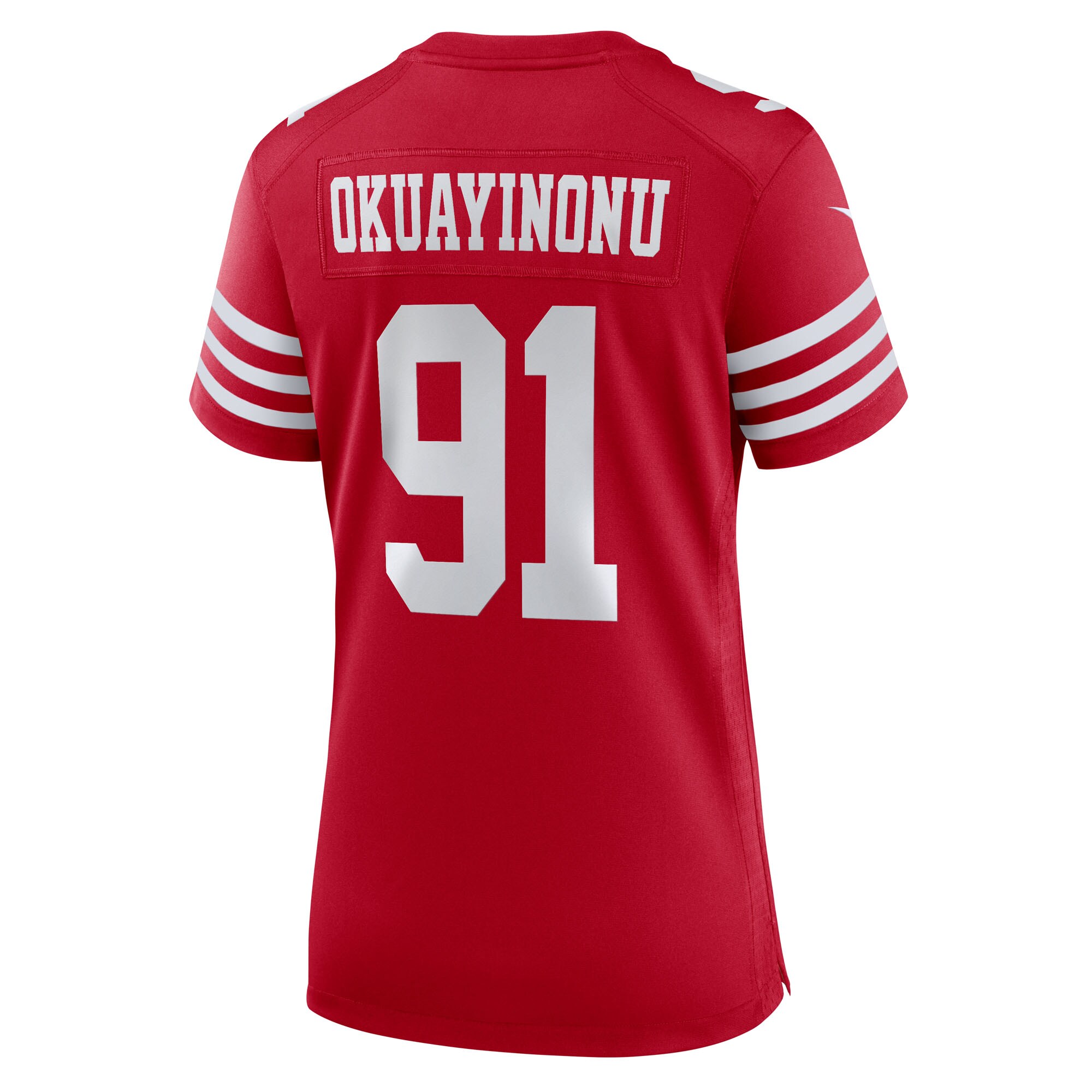 sam okuayinonu san francisco 49ers nike womens team game jersey scarlet clowdercats ogt8z.jpg